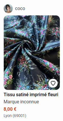 Exemple d'annonce sur Makeurz