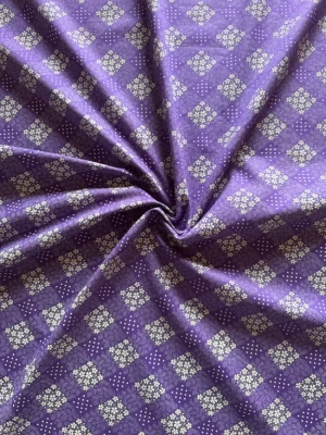 Tissu vintage violet — image 1