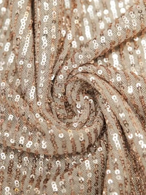 Coupon de tissu à sequins — image 1